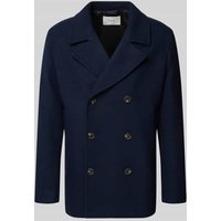 SELECTED HOMME Regular Fit Wolljacke aus Woll-MIx Modell 'ARCHIVE' in Dunkelblau, Größe M von Selected Homme