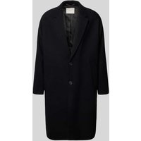 SELECTED HOMME Regular Fit Wollmantel mit Reverskragen Modell 'MILO' in Black, Größe XXL von Selected Homme