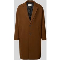 SELECTED HOMME Regular Fit Wollmantel mit Reverskragen Modell 'MILO' in Camel, Größe M von Selected Homme