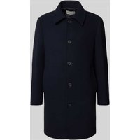 SELECTED HOMME Regular Fit Wollmantel mit Umlegekragen Modell 'ARCHIVE' in Dunkelblau, Größe M von Selected Homme