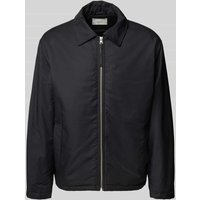 SELECTED HOMME Relaxed Fit Blouson aus Baumwoll-Mix Modell 'CEDRIC' in Black, Größe XXL von Selected Homme