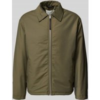 SELECTED HOMME Relaxed Fit Blouson aus Baumwoll-Mix Modell 'CEDRIC' in Oliv, Größe XXL von Selected Homme