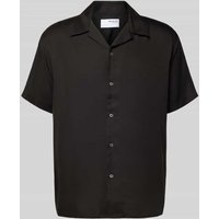 SELECTED HOMME Relaxed Fit Freizeithemd aus Lyocell in Black, Größe XXL von Selected Homme
