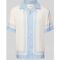 SELECTED HOMME Relaxed Fit Freizeithemd mit Reverskragen Modell 'BANDANA' in Offwhite, Größe XL SELECTED HOMME Relaxed Fit Freizeithemd mit Reverskragen Modell 'BANDANA' in Offwhite, Größe XL von Selected Homme