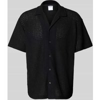 SELECTED HOMME Relaxed Fit Freizeithemd mit Umlegekragen Modell 'SLHRELAXBANE' in Black, Größe XXL SELECTED HOMME Relaxed Fit Freizeithemd mit Umlegekragen Modell 'SLHRELAXBANE' in Black, Größe XXL von Selected Homme