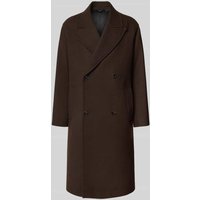 SELECTED HOMME Relaxed Fit Mantel aus Woll-Mix Modell 'SIMON' in Dunkelbraun, Größe M von Selected Homme