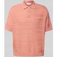 SELECTED HOMME Relaxed Fit Poloshirt aus reiner Baumwolle Modell 'FOAM' in Altrosa, Größe XXL SELECTED HOMME Relaxed Fit Poloshirt aus reiner Baumwolle Modell 'FOAM' in Altrosa, Größe XXL von Selected Homme