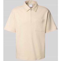 SELECTED HOMME Relaxed Fit Poloshirt aus reiner Baumwolle Modell 'RELAXEJEORGE' in Sand, Größe XXL SELECTED HOMME Relaxed Fit Poloshirt aus reiner Baumwolle Modell 'RELAXEJEORGE' in Sand, Größe XXL von Selected Homme