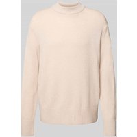 SELECTED HOMME Relaxed Fit Strickpullover aus Woll-Kaschmir-Mix Modell 'Calle' in Ecru, Größe XXL von Selected Homme