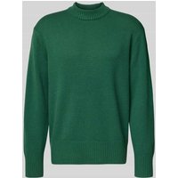 SELECTED HOMME Relaxed Fit Strickpullover aus Woll-Kaschmir-Mix Modell 'Calle' in Gruen, Größe XXL von Selected Homme