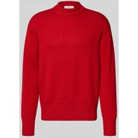 SELECTED HOMME Relaxed Fit Strickpullover aus Woll-Kaschmir-Mix Modell 'Calle' in Rot, Größe XXL von Selected Homme