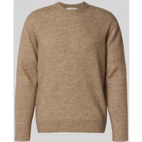 SELECTED HOMME Relaxed Fit Strickpullover mit Woll-Anteil Modell 'RAI BRUSHED' in Hazel, Größe S SELECTED HOMME Relaxed Fit Strickpullover mit Woll-Anteil Modell 'RAI BRUSHED' in Hazel, Größe S von Selected Homme