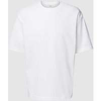 SELECTED HOMME Relaxed Fit T-Shirt mit Rundhalsausschnitt Modell 'OSCAR' in Weiss, Größe XXL von Selected Homme