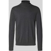SELECTED HOMME Rollkragenpullover mit gerippten Abschlüssen in Dunkelgrau, Größe XXL SELECTED HOMME Rollkragenpullover mit gerippten Abschlüssen in Dunkelgrau, Größe XXL von Selected Homme