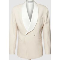 SELECTED HOMME Sakko mit Brustleistentasche Modell 'OXFORD' in Offwhite, Größe 54 von Selected Homme