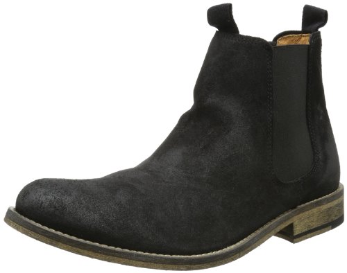 SELECTED HOMME Sel Melvin Suede I 16030214, Herren Stiefel, Schwarz (Black), EU 44 von SELECTED HOMME