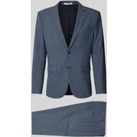 SELECTED HOMME Slim Fit Anzug mit Viskose-Anteil Modell 'LIAM' in Marine, Größe 48 von Selected Homme