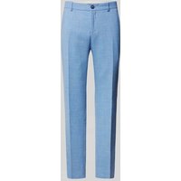 SELECTED HOMME Slim Fit Anzughose mit Knopf- und Reißverschluss Modell 'OASIS' in Hellblau, Größe 46 von Selected Homme