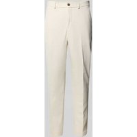 SELECTED HOMME Slim Fit Anzughose mit Strukturmuster Modell 'AITOR' in Offwhite, Größe 48 von Selected Homme