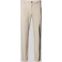 SELECTED HOMME Slim Fit Chino mit Strukturmuster Modell 'ROBERT' in Beige, Größe 32/32 von Selected Homme