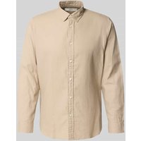 SELECTED HOMME Slim Fit Freizeithemd aus reiner Baumwolle Modell 'SLIMOWEN' in Beige Melange, Größe XXL von Selected Homme