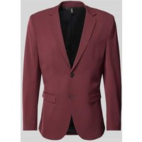SELECTED HOMME Slim Fit Sakko mit Brustleistentasche Modell 'LIAM' in Bordeaux, Größe 54 von Selected Homme