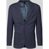 SELECTED HOMME Slim Fit Sakko mit Reverskragen Modell 'DELON' in Dunkelblau, Größe 52 SELECTED HOMME Slim Fit Sakko mit Reverskragen Modell 'DELON' in Dunkelblau, Größe 52 von Selected Homme