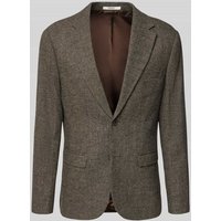 SELECTED HOMME Slim Fit Sakko mit Woll-Anteil Modell 'SLIM-REED WOOL' in Hellbraun, Größe 54 von Selected Homme
