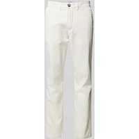 SELECTED HOMME Slim Fit Stoffhose mit französischen Eingrifftaschen in Weiss, Größe 38/32 SELECTED HOMME Slim Fit Stoffhose mit französischen Eingrifftaschen in Weiss, Größe 38/32 von Selected Homme