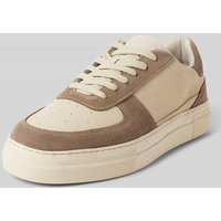 SELECTED HOMME Sneaker mit Schnürverschluss Modell 'HARALD' in Beige, Größe 45 von Selected Homme