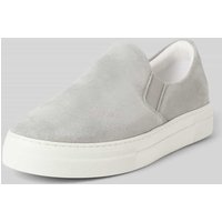 SELECTED HOMME Sneaker mit elastischem Einsatz Modell 'DAVID' in Hellgrau, Größe 41 von Selected Homme