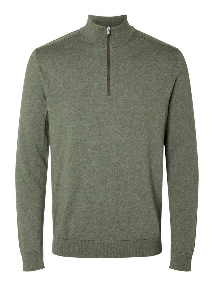 SELECTED HOMME Strickpullover SLHBERG HALF ZIP CARDIGAN NOOS von Selected Homme