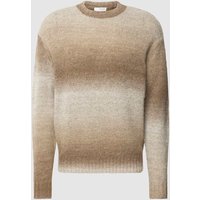 SELECTED HOMME Strickpullover mit Farbverlauf Modell 'GAARD' in Beige, Größe XXL von Selected Homme