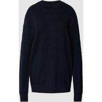 SELECTED HOMME Strickpullover mit Rundhalsausschnitt Modell 'SKIPPER' in Dunkelblau, Größe XL von Selected Homme