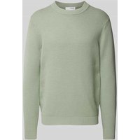 SELECTED HOMME Strickpullover mit gerippten Abschlüssen Modell 'DANE' in Hellgruen, Größe XL SELECTED HOMME Strickpullover mit gerippten Abschlüssen Modell 'DANE' in Hellgruen, Größe XL von Selected Homme