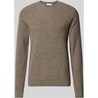 SELECTED HOMME Strickpullover mit gerippten Abschlüssen Modell 'ROSS' in Mittelgrau, Größe L SELECTED HOMME Strickpullover mit gerippten Abschlüssen Modell 'ROSS' in Mittelgrau, Größe L von Selected Homme