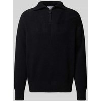 SELECTED HOMME Troyer mit überschnittenen Schultern Modell 'DRY' in Black, Größe XL von Selected Homme