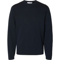 Selected Herren Rundhals Pullover SLHRAVI LS KNIT STRUCTURE CREW NECK - Regular Fit von Selected Homme