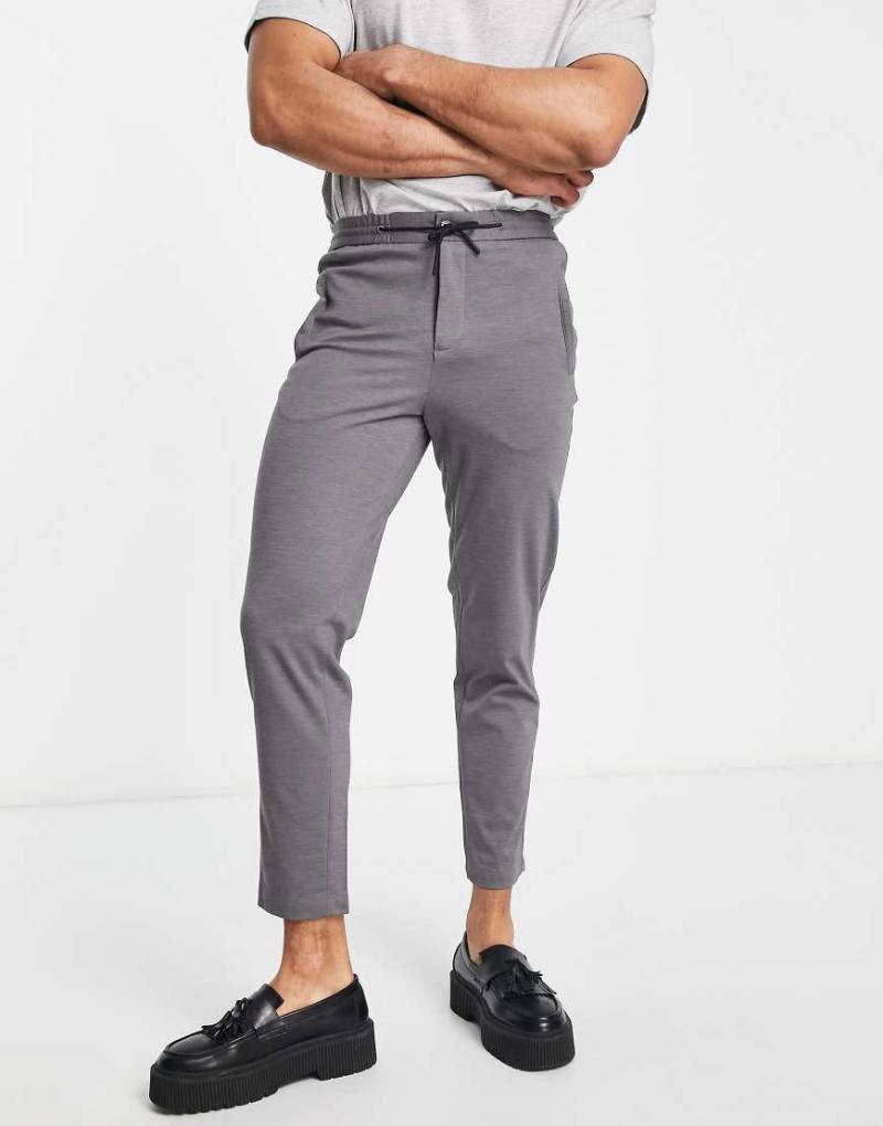 Selected Homme - Elegante, schmal geschnittene Anzughose in Grau von Selected Homme