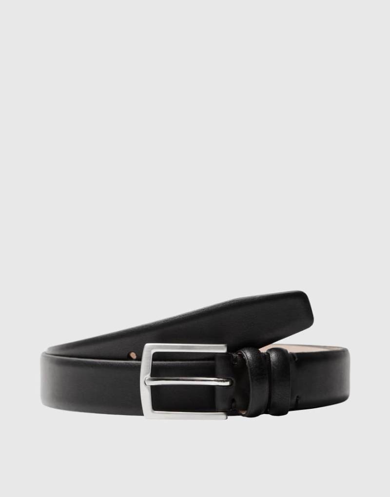 Selected - Gürtel aus 100% Leder in Schwarz von Selected Homme