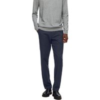 Selected Homme Herren Chino Hose SLH175-SLIM MILES BRUSHED - Slim Fit Blau Grau von Selected Homme