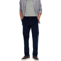 Selected Homme Herren Chino Hose SLH196-STRAIGHT MILES - Straight Fit Blau von Selected Homme