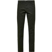 Selected Homme Herren Chino Hose SLHSLIM-NEW MILES - Slim Fit Blau Grau Grün von Selected Homme