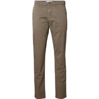 Selected Homme Herren Chino Hose SLHSLIM-NEW MILES - Slim Fit Blau Grau Grün von Selected Homme