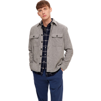 Selected Homme Herren Freizeithemd SLHMASON-TWILL OVERSHIRT - Relaxed Fit von Selected Homme