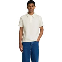 Selected Homme Herren Poloshirt SLHSANDER SEERSUCKER ZIP - Regular Fit von Selected Homme