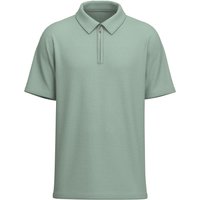 Selected Homme Herren Poloshirt SLHSANDER SEERSUCKER ZIP - Regular Fit von Selected Homme
