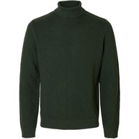 Selected Homme Herren Rollkragen Pullover SLHTREVOR LS KNIT STRUCTURE ROLL NECK - Regular Fit von Selected Homme