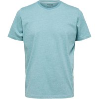 Selected Homme Herren Rundhals T-Shirt SLHASPEN MINI STRIPE - Regular Fit von Selected Homme