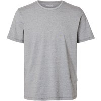 Selected Homme Herren Rundhals T-Shirt SLHASPEN MINI STRIPE - Regular Fit von Selected Homme